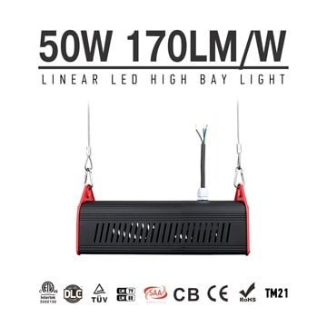 50W LED Linear High Bay Light 8500Lm CE RoHS 