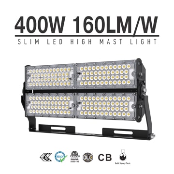 400W high quality LED High Mast Light | Outdoor LED Flood Lighting 