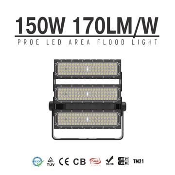 Best Outdoor 150 Watt led Flood Light - 3 module 25,500lm 120V 240V 3000K 6000K Waterproof Security Lighting