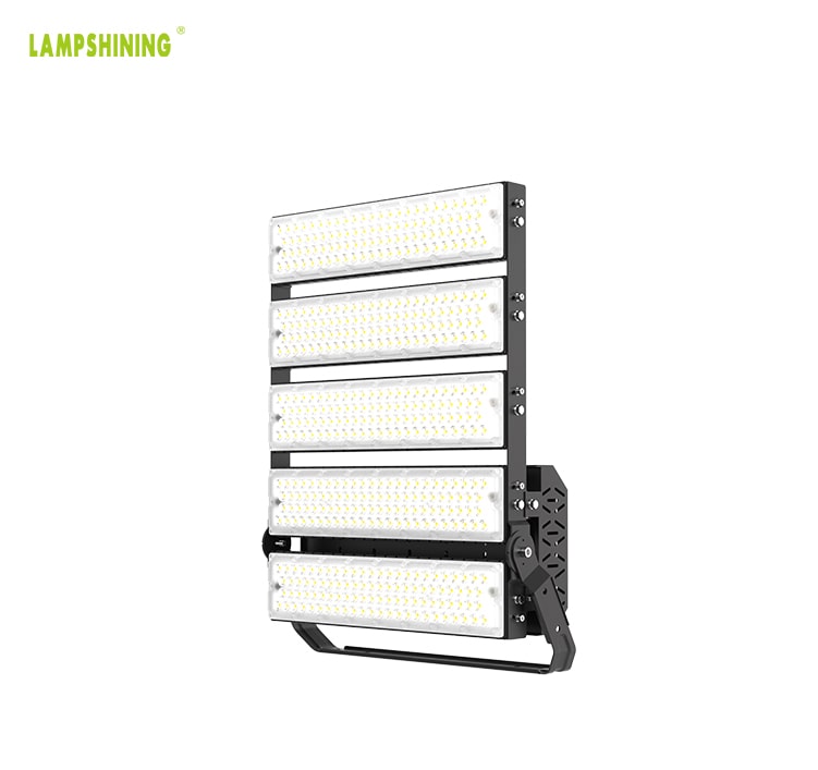 1000W LED Sports Lighting, 175LM/W, 175,000 lumens, 100-277V, 2000W Equivalent