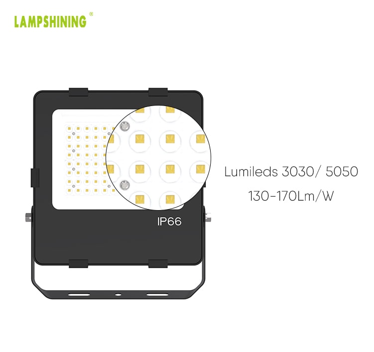 Slim EKO 150W LED Flood Light Fixtures - 25500 Lumens - 400W Equivalent- 3000-6000K