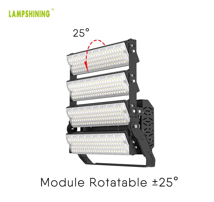 800W LED Sports Lighting, REACH High Power 140,000 Lumens Outdoor LED Floodlight