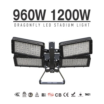 Port, Sports LED Flood Lights 960W 1200W 155-165LM/W,  Best Terminal Harbour, seaport, wharf LED Lighting Fixtures