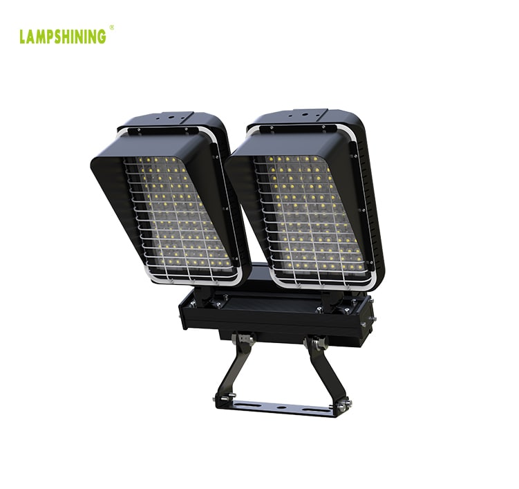 600W 480W LED Stadium Lighting, Fin Heat Sink 155-165LPW Beam Angle Adjustable 5000K