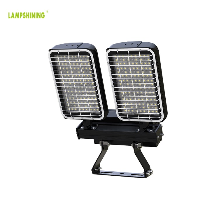 600W 480W LED Stadium Lighting, Fin Heat Sink 155-165LPW Beam Angle Adjustable 5000K