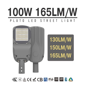 100w smd led street lights SASO IECEE, 5 years warranty secondary roads Security Lighting