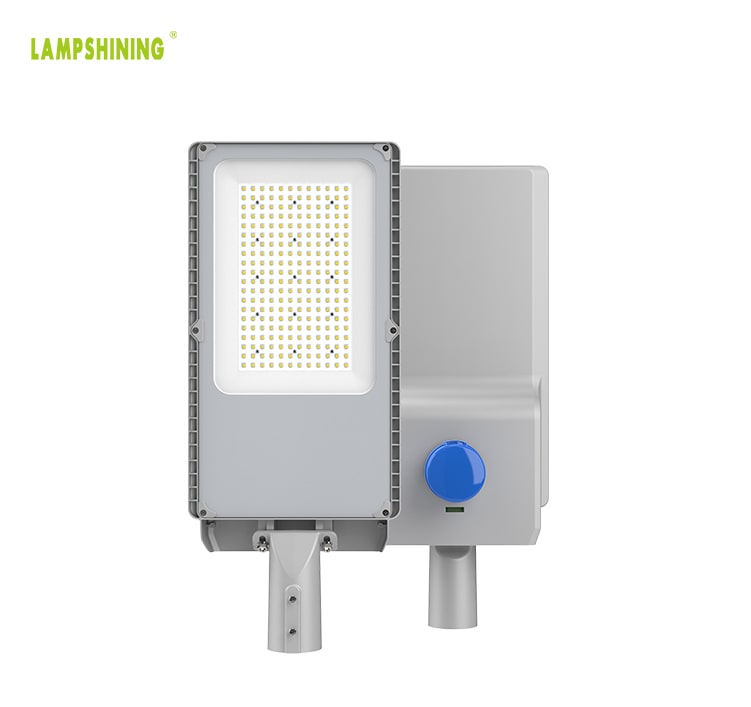 180W LED Street Light with dusk to dawn photocell sensor, Waterproof Outdoor Security Lighting