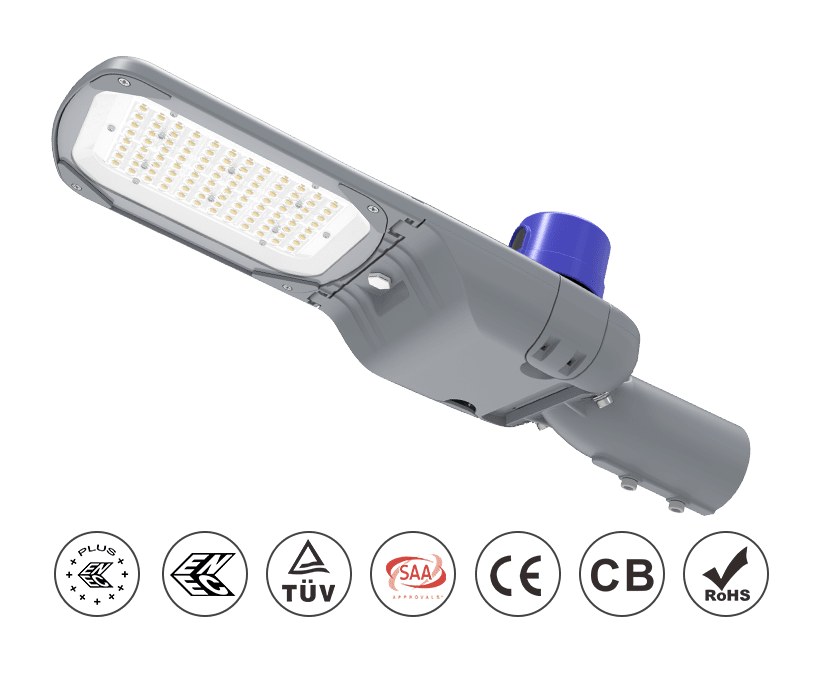 Streamlined Pluto LED Street Lights 40W 