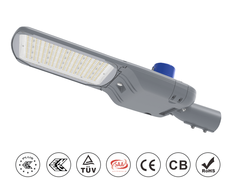 Streamlined Pluto LED Street Lights 180W 