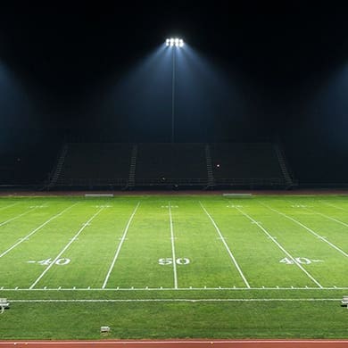 stadium light application
