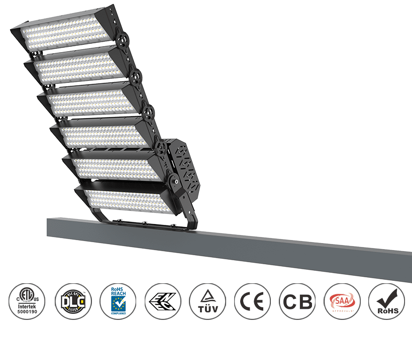 Slim Pro LED Stadium Flood Light 1440W 