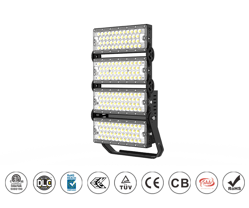 Slim Pro LED Tower Light Fixtures 400W 480W 