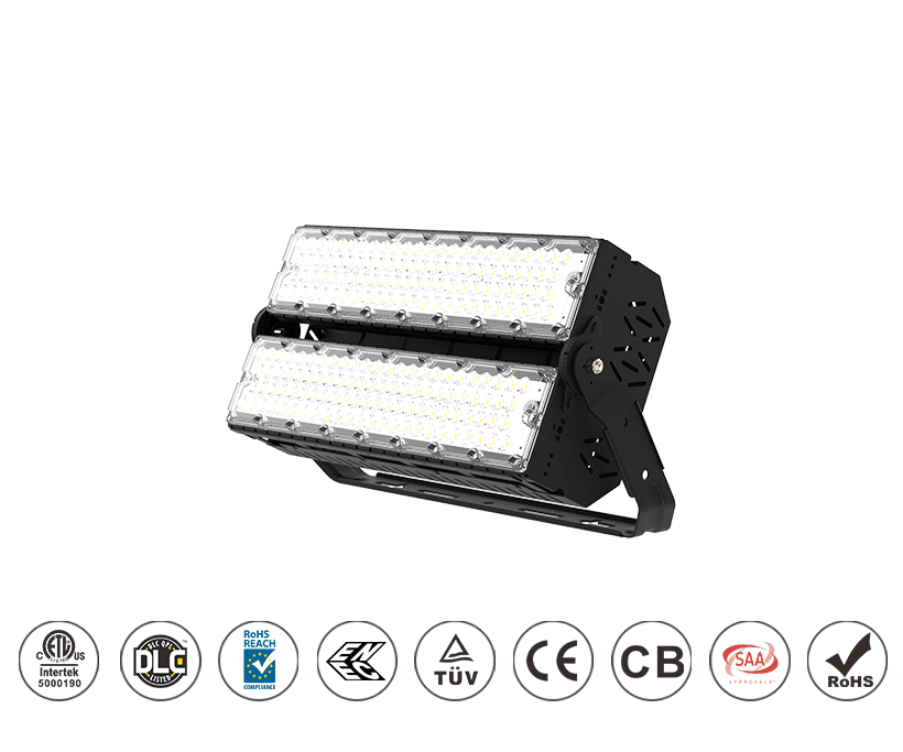 verkenner Geliefde Wolf in schaapskleren 400W 480W LED Sports Light, 100-277vac, CRI80, IP66, Dimmable Wall, Ground,  Pole Installation Flood Light