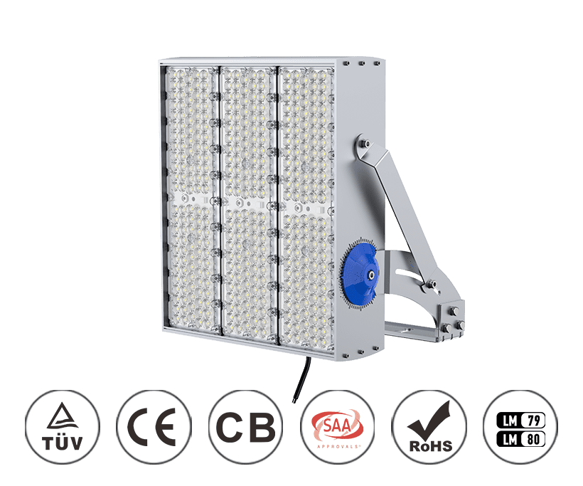 Slim MAX LED High Pole Light 600W 720W 900W 