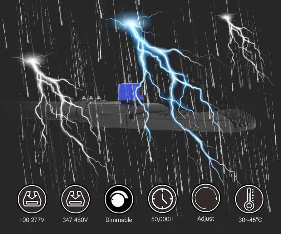 Waterproof & Lightning Protection 