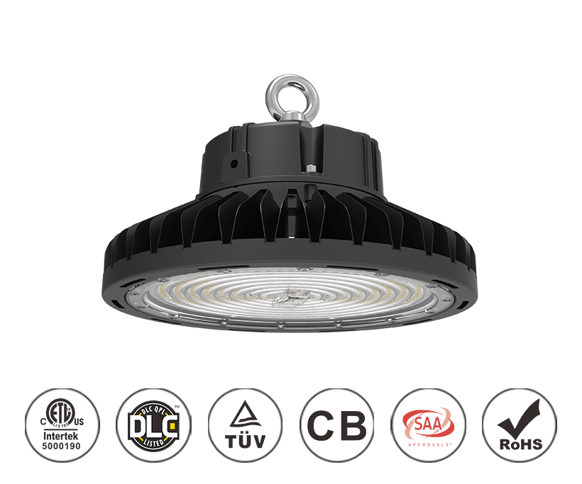 150W Slim Fin UFO LED High Bay Light 