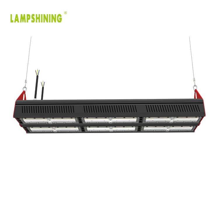 300W Linear LED High Bay Light With Motion Sensor - 54000lm 180LPW Indoor Hanging Lighting Fixtures