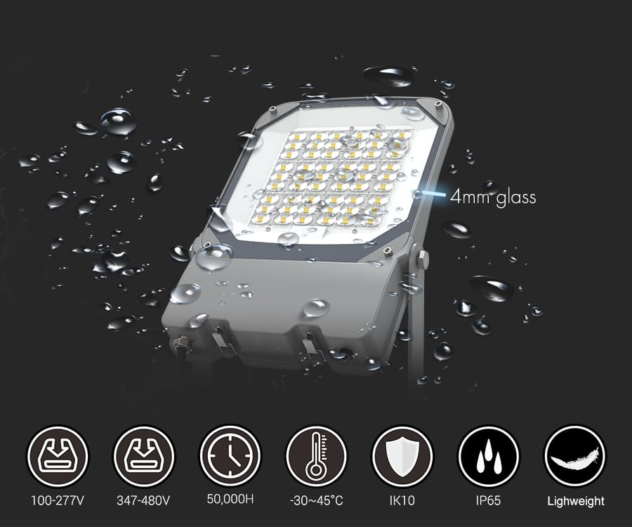 IP66 Waterproof & 4mm glass 