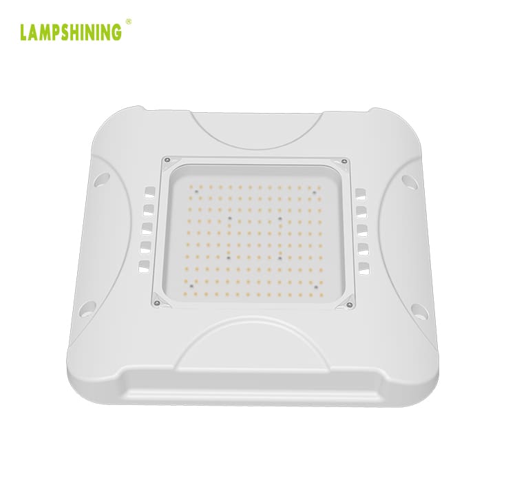 100W LED Canopy Light - ENEC DLC IP65 White Workshop, Logistics Center Ceiling LED Lighting