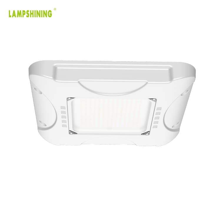 200W LED Canopy Light - Low Glare Osram 2835 150Lm/W High Efficiency Lightweight ENEC DLC IP65 Ceiling/ Boom LED Light Fixtures