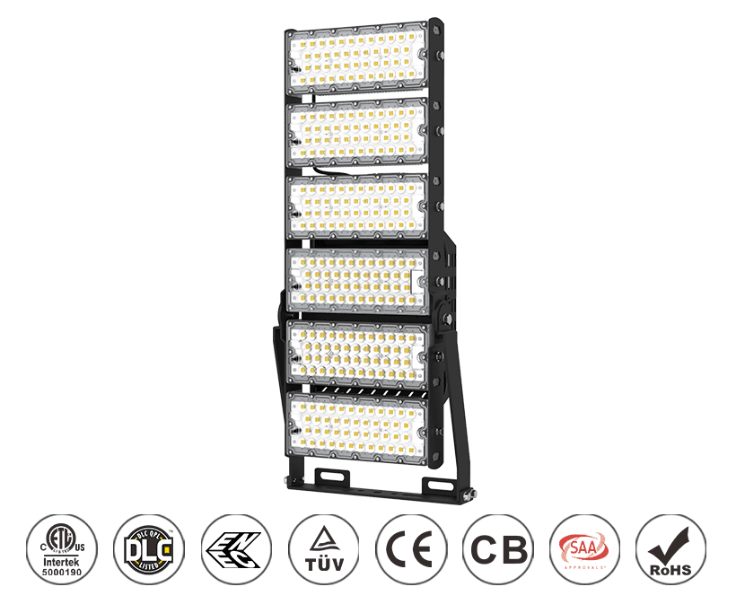 Slim LED High Mast Flood Light 720W 