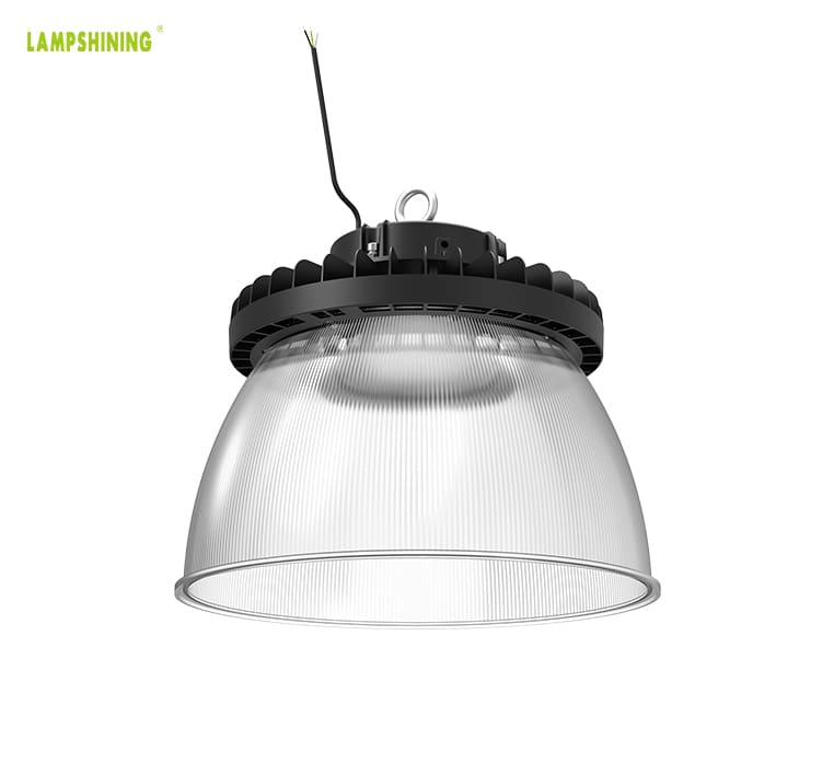 Slim LED High Bay Light 300W 51,000lm 3000-6000K 1-10V Dimmable UFO LED Area Lights