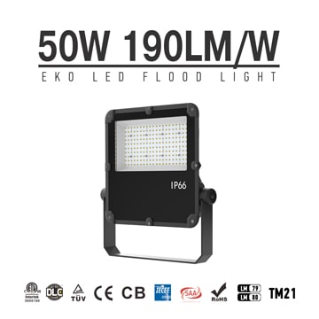 50W LED Floodlight - 7500 Lumen Outdoor Lighting 