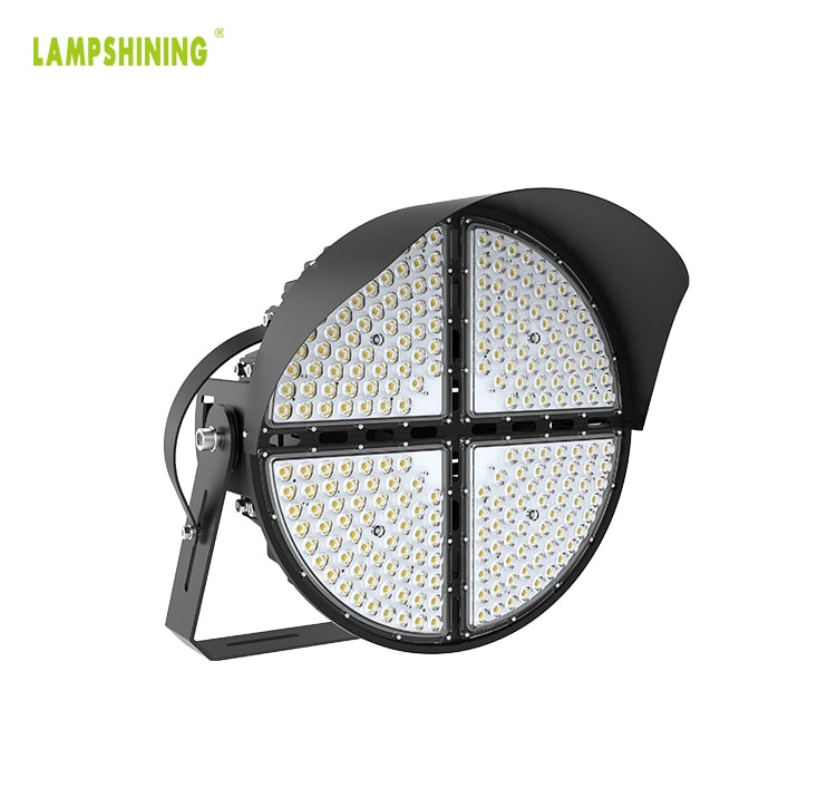 Round Aluminum LED Sports Light 480W - Anti Glare Corrosion-resistant brackets Lighting Fixtures 