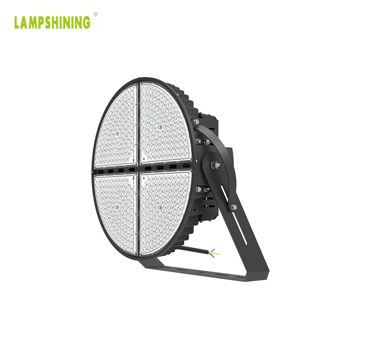 1200W Round Outdoor Large LED Stadium Light, LED Sports Lighting Fixtures