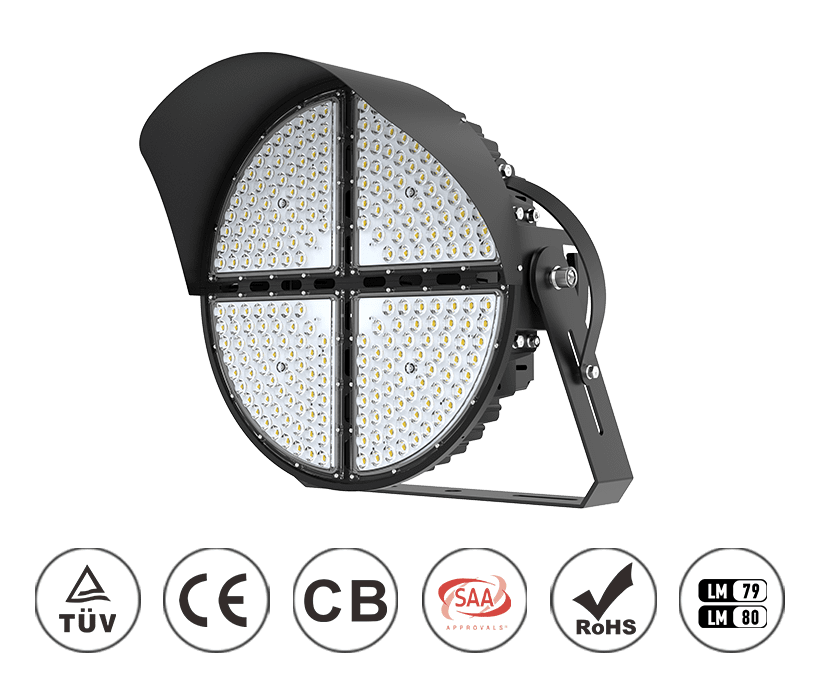 Round LED Sports Light 480W 