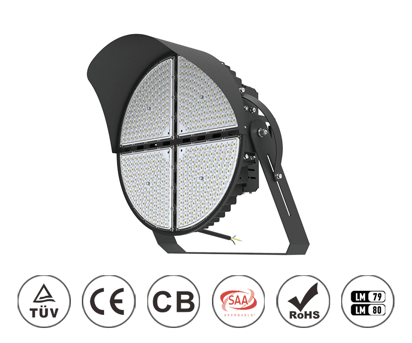 Round LED Sports Light 960W 