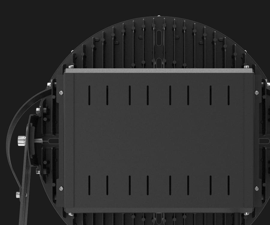 Honeycomb heat dissipation design 