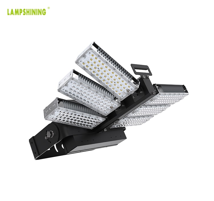 600W LED High Mast Flood Light,160-175Lm/W Sports Lighting