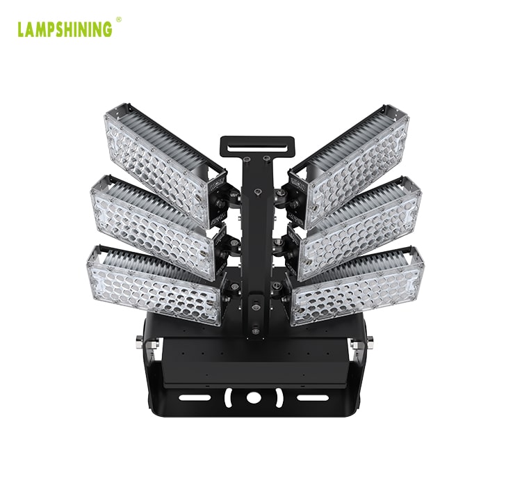 600W LED High Mast Flood Light,160-175Lm/W Sports Lighting