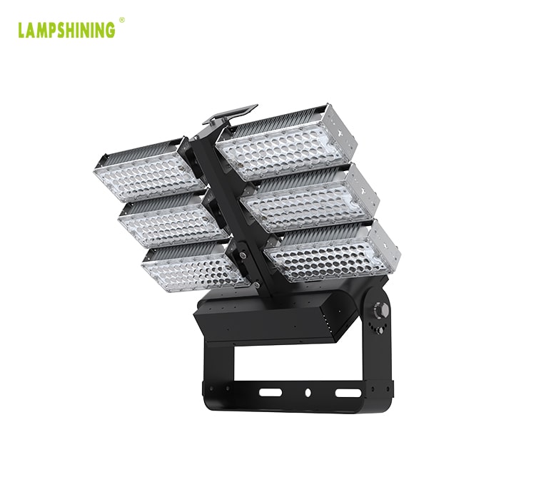 600W LED High Mast Flood Light,160-175Lm/W Sports Lighting