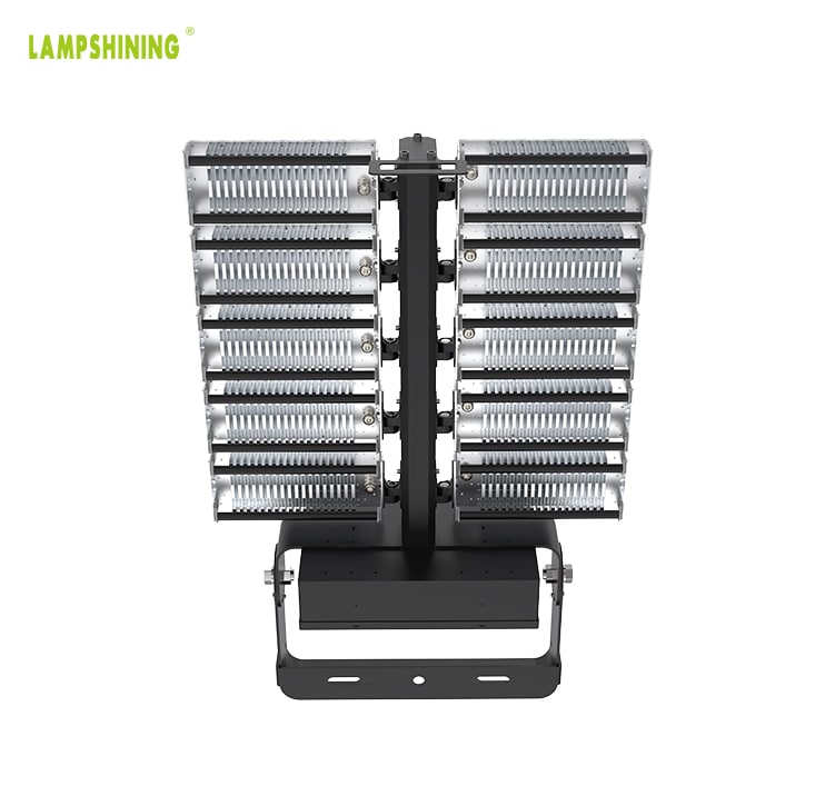 1000w LED Flood Light, Lightweight Stadium LED High Mast floodlights, Rotatable Module Stadium Lights, Flood Lighting