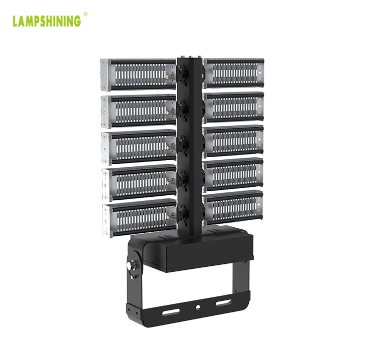 1000w LED Flood Light, Lightweight Stadium LED High Mast floodlights, Rotatable Module Stadium Lights, Flood Lighting