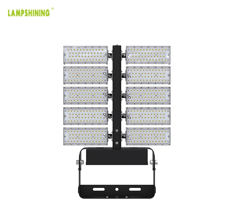 1000w LED Flood Light, Lightweight Stadium LED High Mast floodlights, Rotatable Module Stadium Lights, Flood Lighting