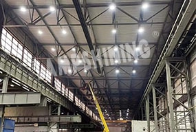 (Intergrated Sensor) 150W UFO LED High Bay Light Replace 400W Traditional light for Factory