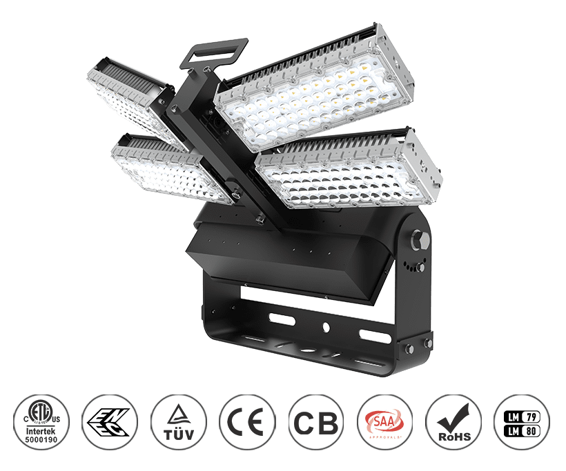 Transformer LED High Mast Flood Light 400W 