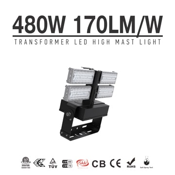 480W Transformer LED High Mast Light