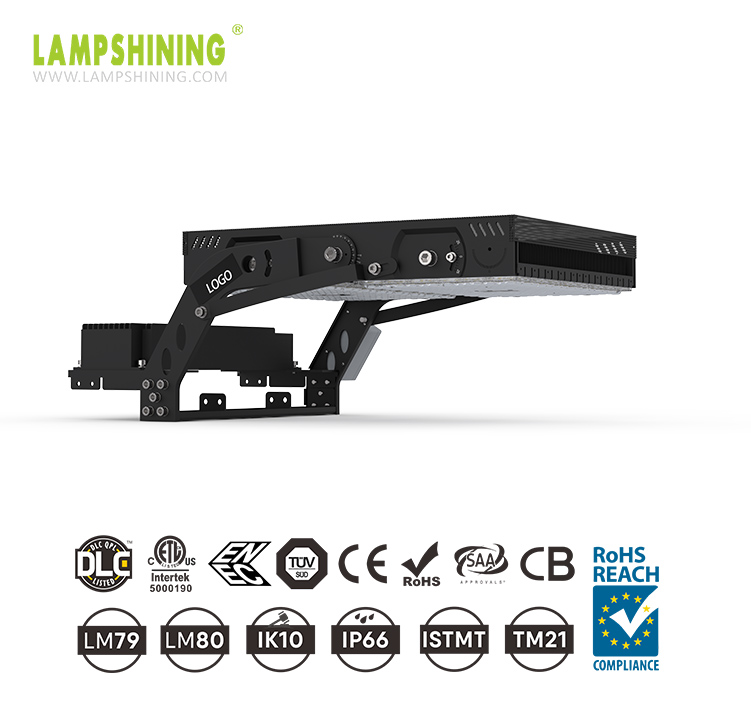 1000W 1200W Ultra-Z LED High Mast Lights led sports lights Less Glare Light Less Pollution No Upward Light 