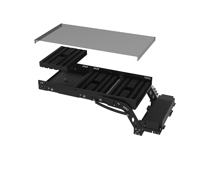 Marine grade aluminum housing 