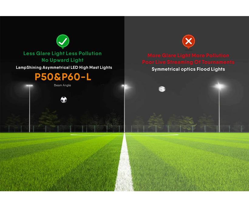 Polarized Light Design Asymmetrical optic P50&P60-L 