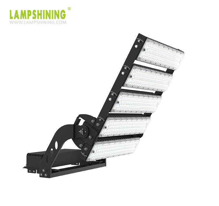 Wireless remote control sports lighting for convenience and flexibility