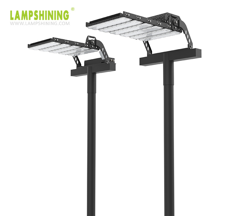 High CRI sports lighting for accurate color rendering