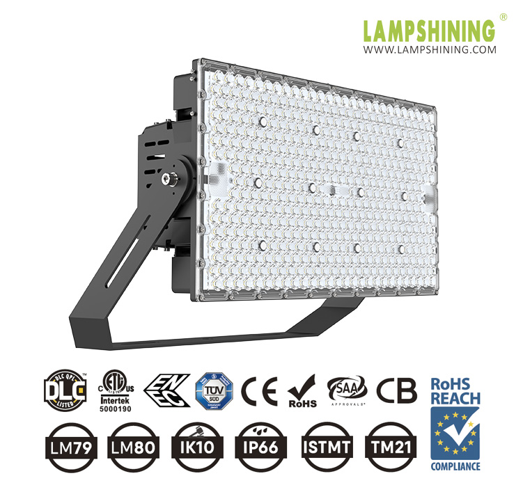 900W 1000W 1200W Single Module LED High Mast Lights Stadium Lights