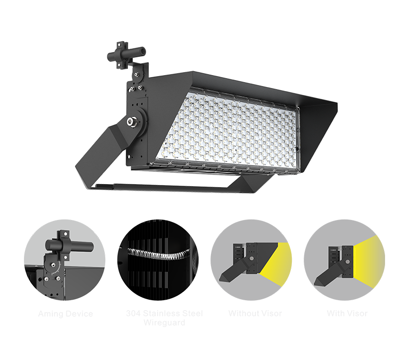 Utilizing marine grade aluminum housing 