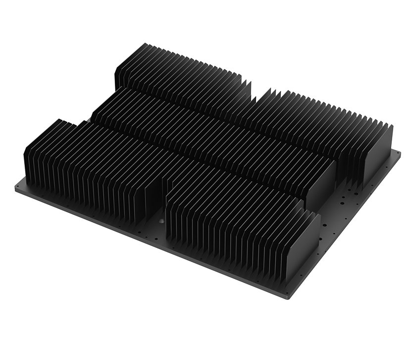 Skived Aluminum Fin Radiators 