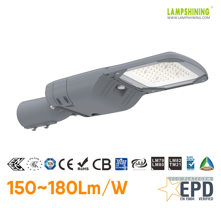 50W 60W Streamlined Pluto LED City Street Lights - Urban,Car parks LED Roadway Lighting